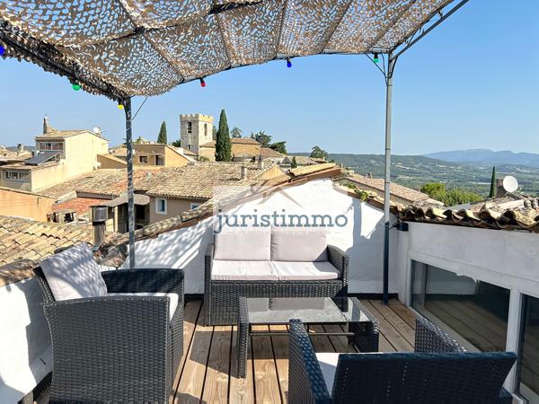 Villedieu (84110) Un joyau provençal entièrement restaurée, à 5 min. de Vaison-La-Romaine. Vue panoramique & charme intemporel