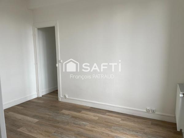 Appartement vendu libre