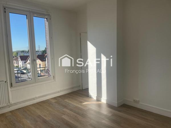 Appartement vendu libre