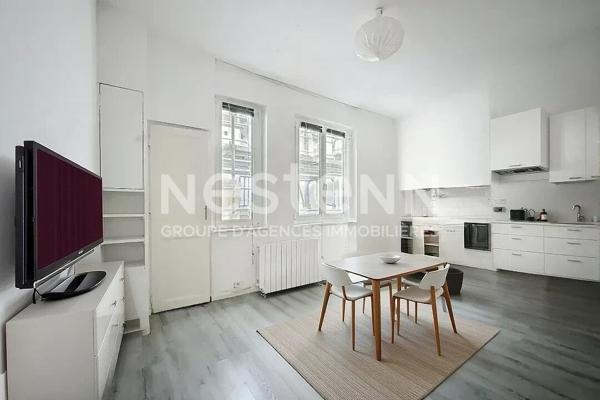 SOUS OFFRE - À VENDRE T1 Bis au calme Rue Molière, Lyon 6e - 28.5 m2