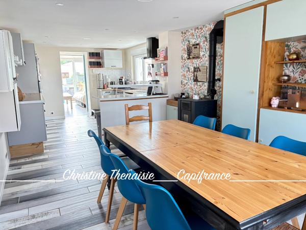 Maison à vendre 5 chambres - 2 salles d'eau - 2 wc - Garage - Terrain - Quartier Dix Ecus/Valentin Saint Hilaire de Riez, à la limite de Saint Jean de Monts