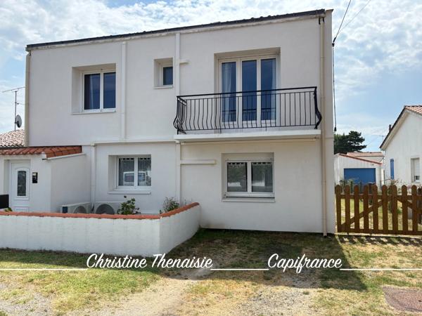 Maison à vendre 5 chambres - 2 salles d'eau - 2 wc - Garage - Terrain - Quartier Dix Ecus/Valentin Saint Hilaire de Riez, à la limite de Saint Jean de Monts