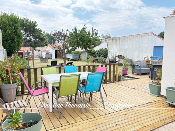 Maison à vendre 5 chambres - 2 salles d'eau - 2 wc - Garage - Terrain - Quartier Dix Ecus/Valentin Saint Hilaire de Riez, à la limite de Saint Jean de Monts