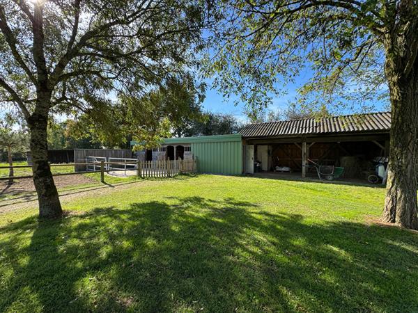 Maison 160m² à vendre à Belligné - 3 chambres, bureau, mezzanine, garage et 1 hectare de terrain.