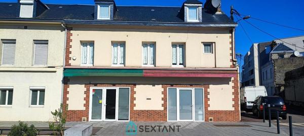 Immeuble avec local commercial + appartement T3