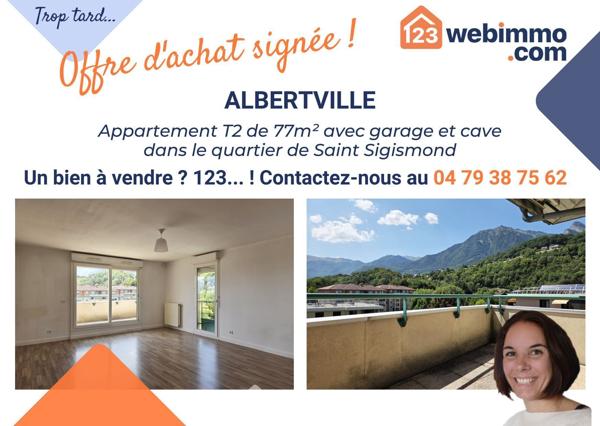 Appartement 77 m² à Albertville 73200
