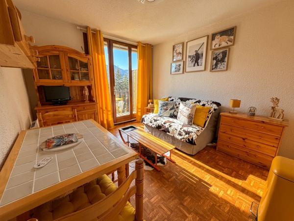 Appartement rénové et meublé vue montagne avec cave et casier à ski