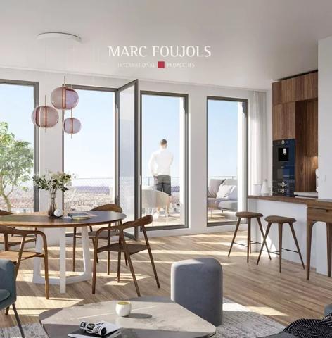 LYON – appartement neuf luxe 4 pièces, grande terrasse panoramique SUD, parking