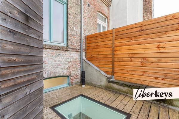 Maison Vieux Lille - 81m² - 4 pièces - 2 sdb - 1 terrasse