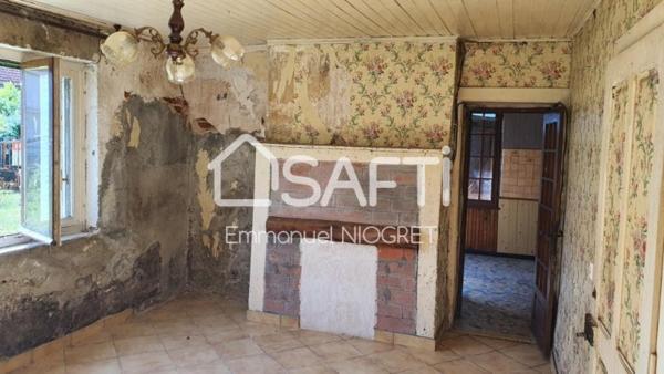 Longère de 76 m2 sur 800 m2 de terrain