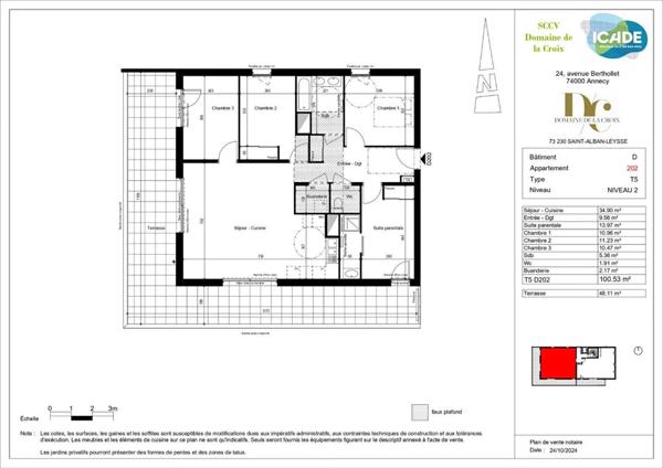 Appartement à vendre à Saint-Alban-Leysse (73230)