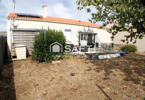 Maison plain pied deux chambres garage et terrain