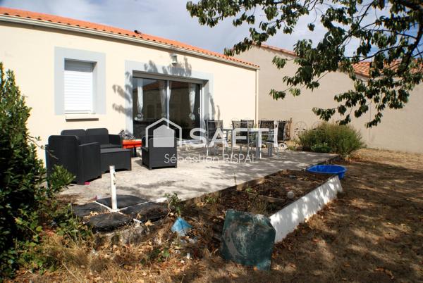 Maison plain pied deux chambres garage et terrain