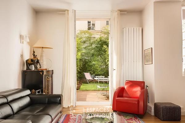 Rez-de-jardin rénové avec terrasse – Trocadéro