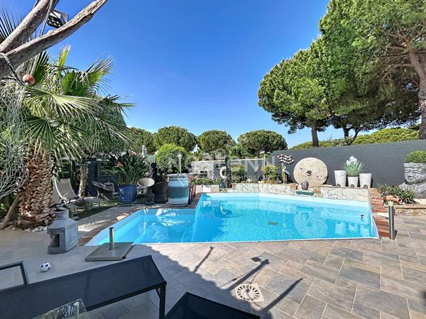 Port Camargue Belle Villa spacieuse avec terrain clos et arboré sans vis-à-vis
