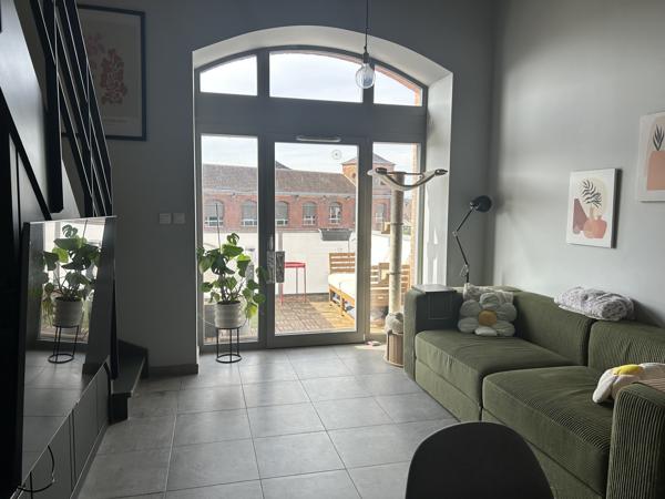 Loft en dernier étage quartier Fonderie