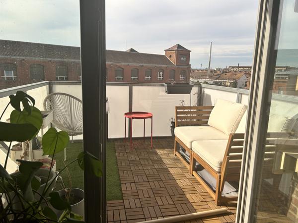 Loft en dernier étage quartier Fonderie