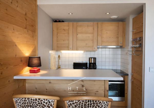Appartement deux pièces 40 m² à Passy - terrasse 37 m² exposition sud, vue Mont Blanc, résidence inscrite aux Détails des diagnostics énergétiques