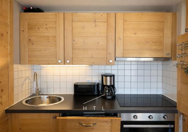 Appartement deux pièces 40 m² à Passy - terrasse 37 m² exposition sud, vue Mont Blanc, résidence inscrite aux Détails des diagnostics énergétiques