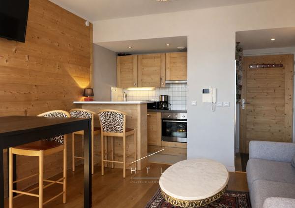 Appartement deux pièces 40 m² à Passy - terrasse 37 m² exposition sud, vue Mont Blanc, résidence inscrite aux Détails des diagnostics énergétiques