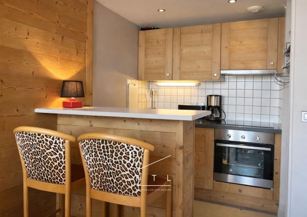 Appartement deux pièces 40 m² à Passy - terrasse 37 m² exposition sud, vue Mont Blanc, résidence inscrite aux Détails des diagnostics énergétiques