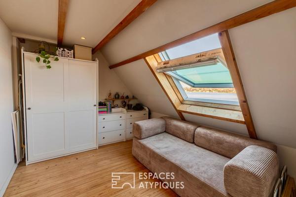 Maison atypique en bord de mer