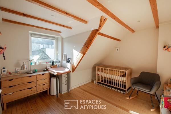 Maison atypique en bord de mer