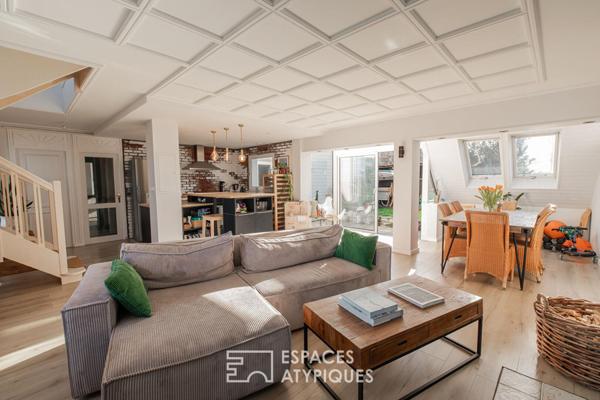 Maison atypique en bord de mer