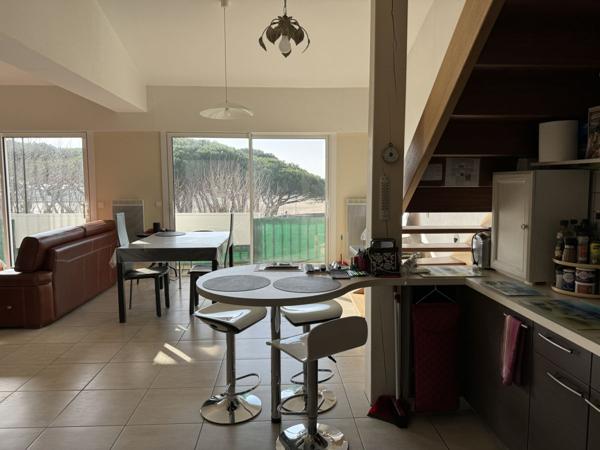 ROYAN CENTRE-VILLE APPARTEMENT DUPLEX VUE MER ET GARAGE