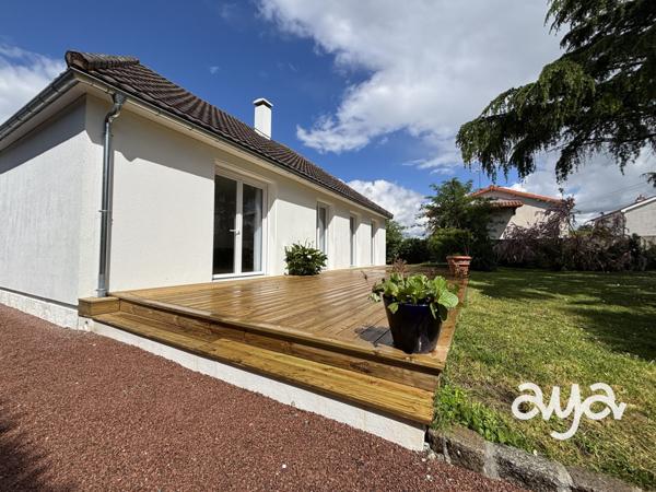 Maison familiale avec vie de plain-pied et grand jardin sans vis-à-vis – Cholet