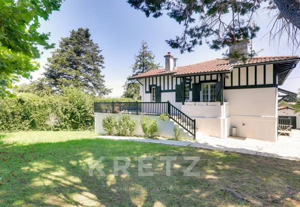 Rare – Villa Art Déco 1920 sur un Exceptionnel Terrain de 1 500 m² à Guéthary