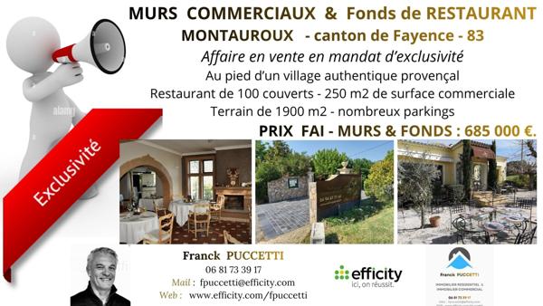 Fonds De Commerce - 250 m² Exclusivité