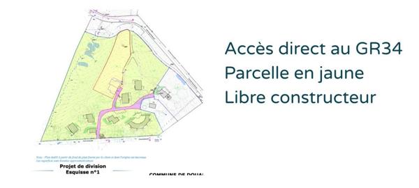 🌊 DOUARNENEZ – TRÉBOUL | TERRAIN VUE MER – 2 500 m² | DOMAINE PRIVÉ | PC PURGÉ | LIBRE CONSTRUCTEUR