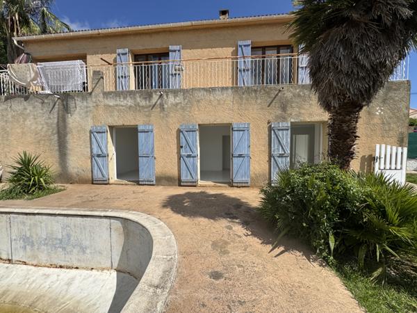 Furiani (20600) RDC de villa 3 pièces 2 chambres avec jardin et piscine FURIANI