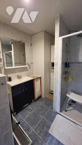 Maison sur 3704 m² avec dépendances en briques.