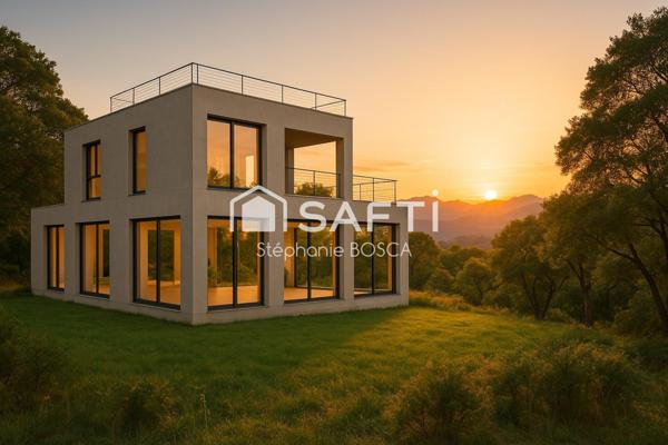 CONSTRUCTION 3 NIVEAUX 220 m2, TERRAIN PISCINABLE