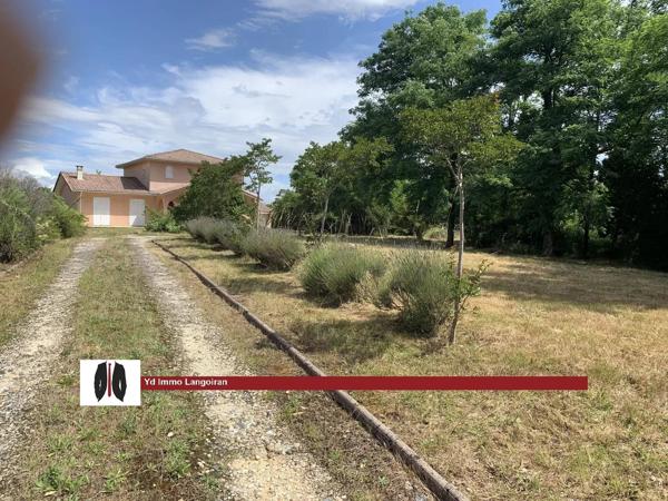 HAUT LANGOIRAN - Terrain constructible