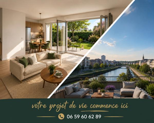 🌿 MITTELSCHAEFFOLSHEIM – 2 PIÈCES EN ATTIQUE AVEC GRANDE TERRASSE ET GARAGE