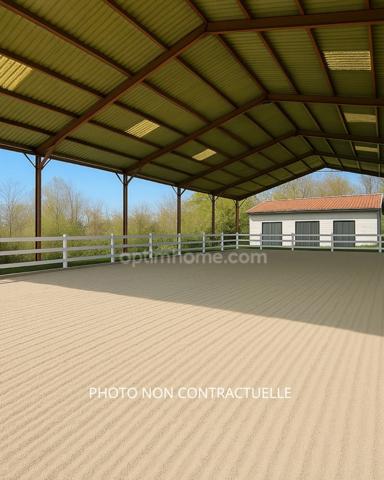 Propriété équestre sur 4 hectares de terrain avec manège