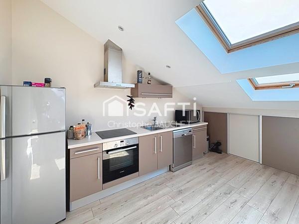 Loft 3P sous les toits à Bourg en Bresse centre