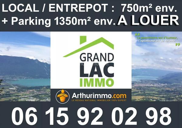Location                                                      Local commercial
                        
                     6 pièces                      750 m2                     à Voglans