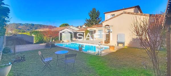 Barjols – Maison lumineuse avec piscine et garage