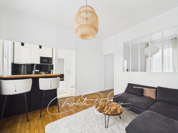 2 pièces avec cour privative