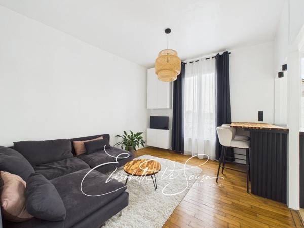 2 pièces avec cour privative