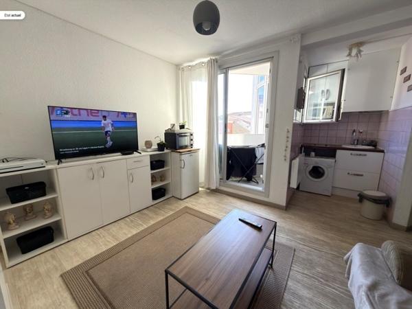 Appartement à vendre |  Valras-Plage |  1 pièce | 20 m²