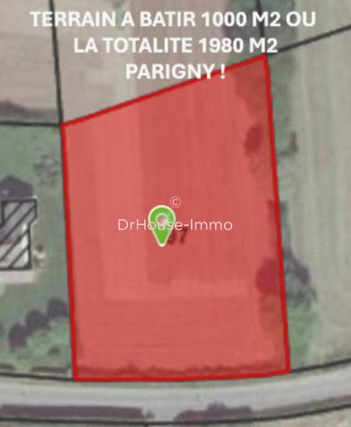 Terrain à vendre de 1 000 m²
