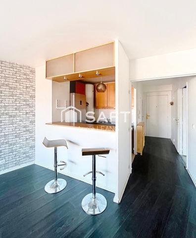 Luminosité, confort et emplacement idéal à Saint-Denis Porte de Paris !