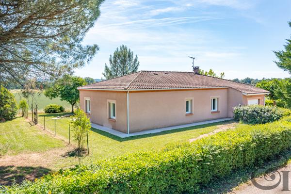 Maison de plain pied à vendre au Lédat