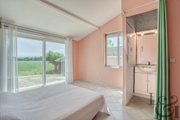Maison de plain pied à vendre au Lédat