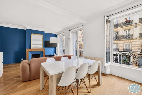 Paris 8ème - Bel appartement Haussmannien de 62,18m² Carrez